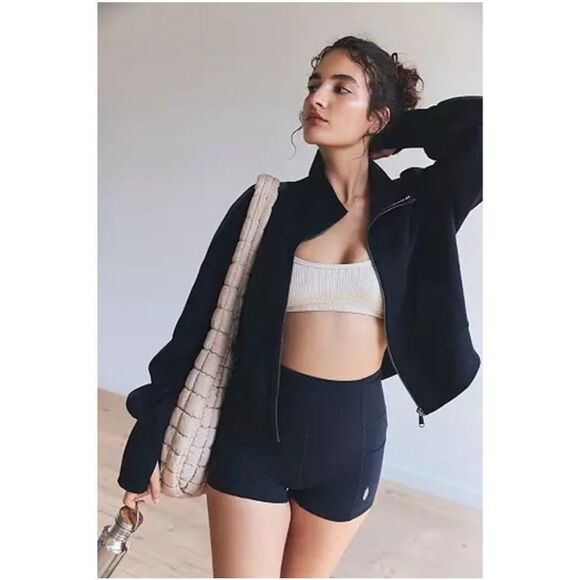 Free People FP Movement High Jump Full Zip Jacket M - Picture 1 of 8